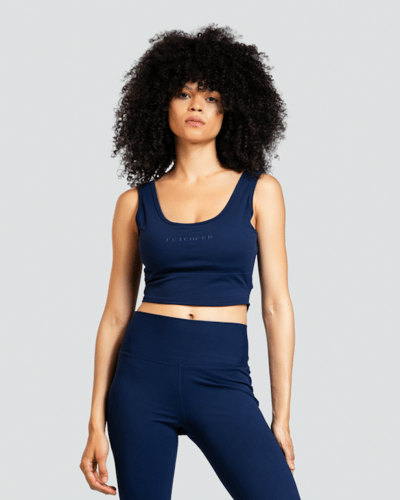 Classic Flare Pants - Dark blue