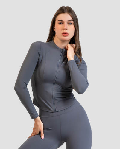 Women Classic Jacket - Grey