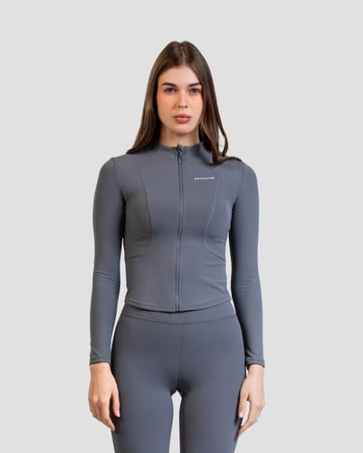 Women Classic Jacket - Grey