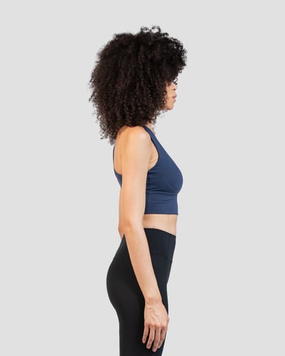 Casual Tank Top - Dark blue