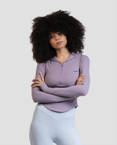 LuxeFlex Hoodie - Purple
