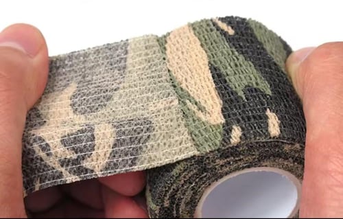 شريط لاصق تكتيكي تمويهي لمقبض السلاح