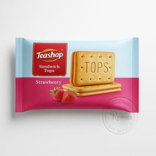 تيشوب بسكويت توبس ( بالفراولة)
