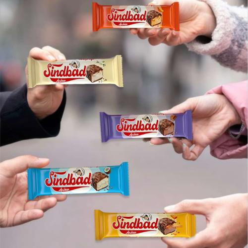 شكولاته سندباد بنكهة الفانيلا سعر الباكت