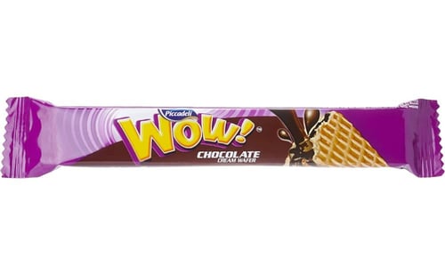 بسكوت واو ويفر بحشوة الشوكولاتة