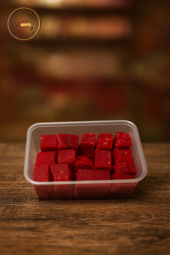 زمبطية احمر علب