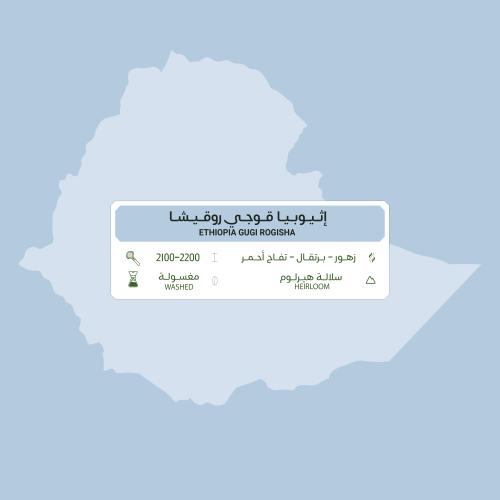 إثيوبيا قوجي روقيشا 1kg