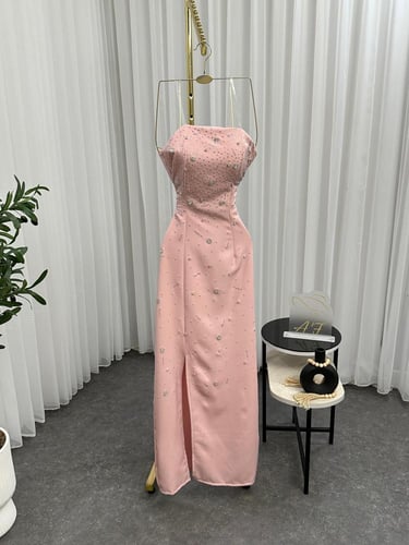 فستان سهره لون انيق راقي خامه باربي