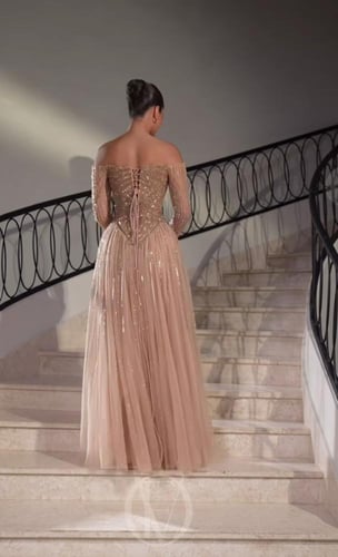 فستان بطانه تفته استرتش