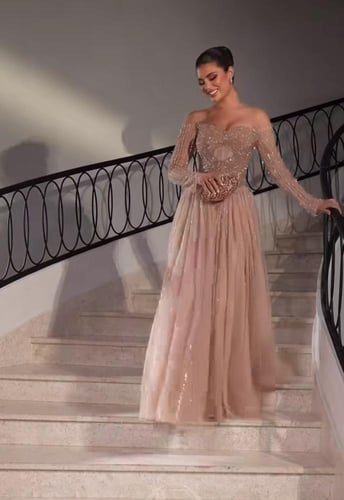 فستان بطانه تفته استرتش