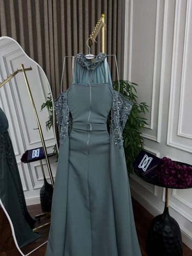 جلابيه سهره راقيه طويله ساتره لون انيق خامه كريب ا...