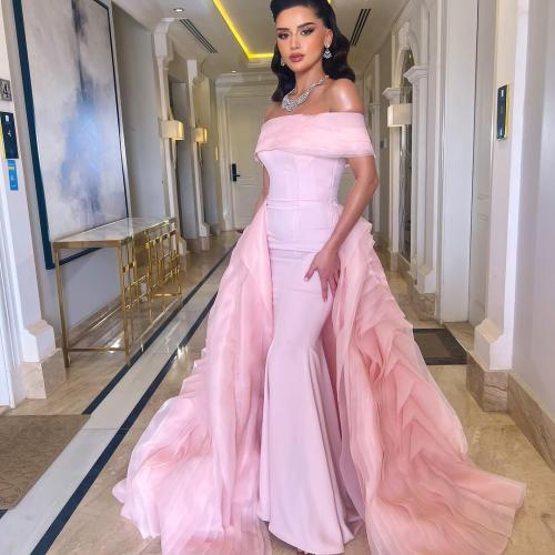 فستان سهره لون انيق راقي خامه كريب