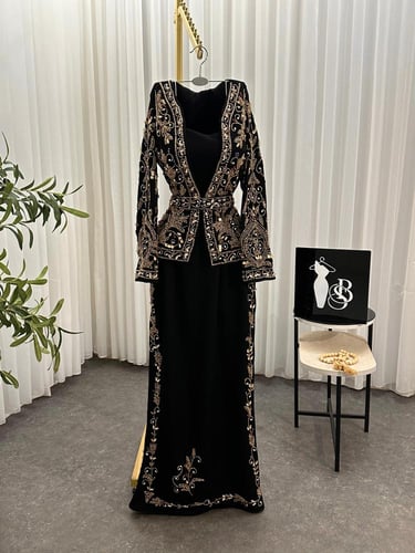 فستان سهره راقي قطعتين