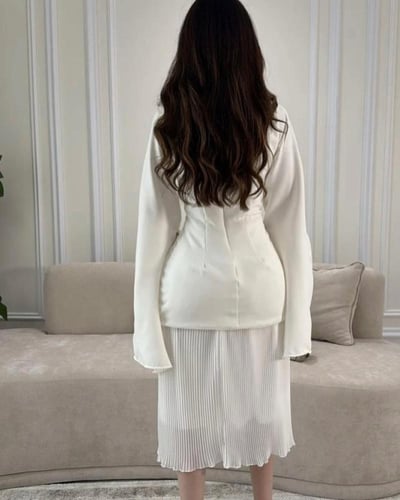 جديدنا فستان السن المحير خامه باربي عل شيفون