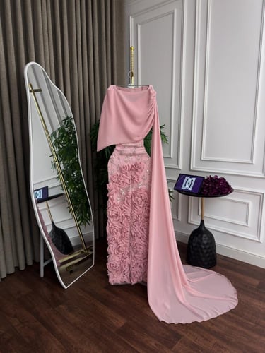 فستان سهره راقي لون انيق قماش