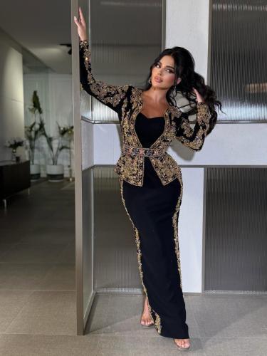 فستان سهره راقي قطعتين