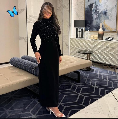 فستان شتوي سهره راقي خامه جوخ