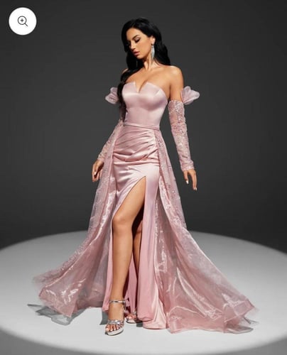 فستان سهره زهري خامه تفته