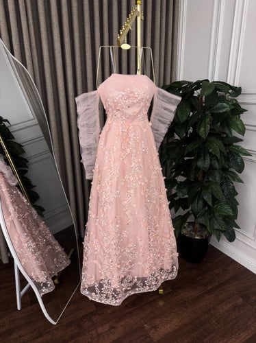 فستان سهره لون انيق راقي خامه فاخره