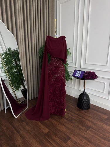 فستان سهره راقي لون انيق قماش