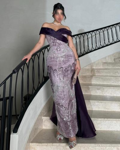 فستان سهره لون انيق راقي خامه فاخره