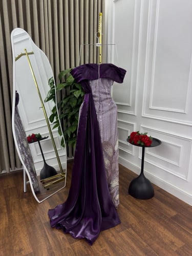 فستان سهره لون انيق راقي خامه فاخره