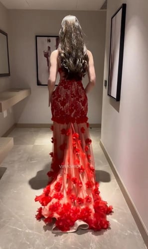 فستان سهره راقي 3 اللوان خامه دانتيل مطرز + بطانه...