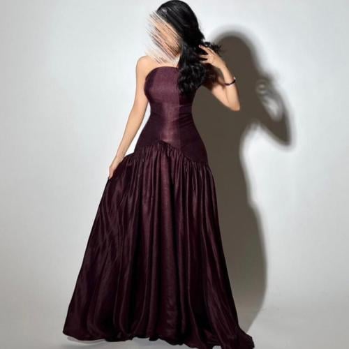 فستان سهره طويل راقي خامه تفته