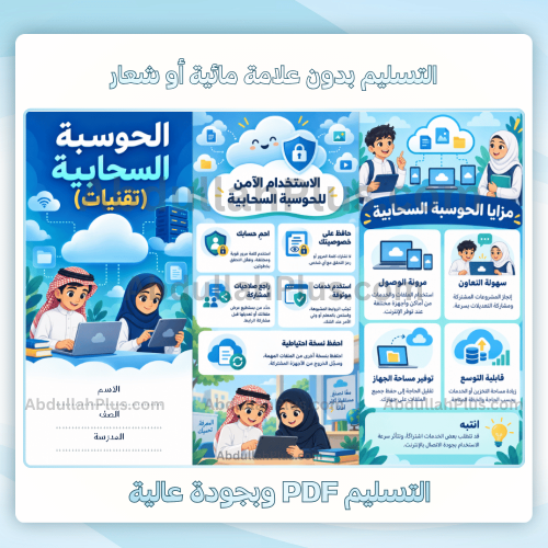 مطوية الحوسبة السحابية (تقنيات) pdf