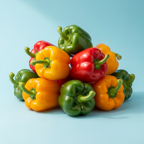 فلفل رومي ملون 1/2 كيلو