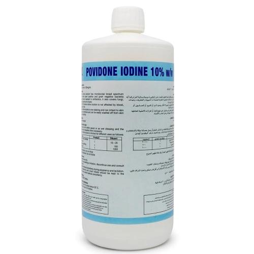 محلول بوفيدون أيودين 10% من SPI – عبوة 1 لتر