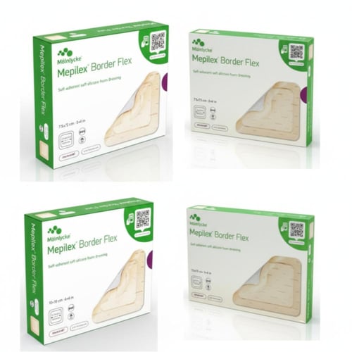 لصقات التقرحات ميبيلكس للجروح وتقرحات الصعبة وقرح...