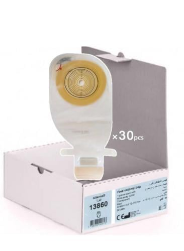 كيس فغرة بقاعدة من كولوبلاست شفاف ومفتوح – قطعة وا...