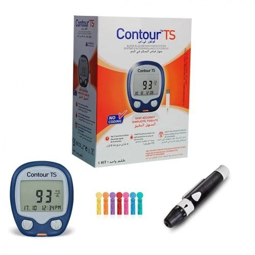 جهاز فحص السكر كونتور TS – Contour TS Glucose Mete...
