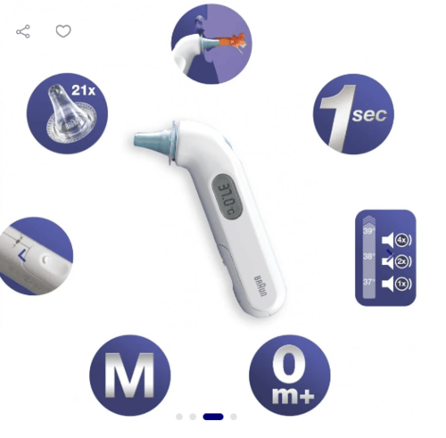 جهاز قياس الحرارة براون للأذن 3