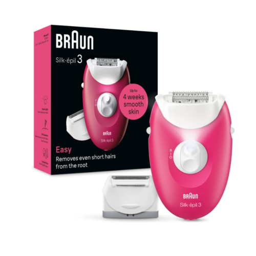 براون ماكينه سيلك ابيل 3 مع ماكينة حلاقة وتهذيب ال...