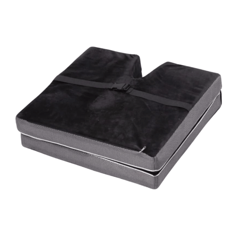 وسادة جلوس ومسند ظهر مزدوج ميموري فوم – دعم طبي مت...