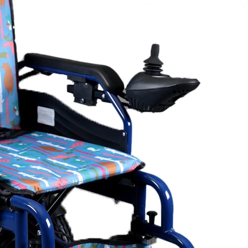 كرسي كهربائي للأطفال طبي مقاس 35 سم خفيف الوزن