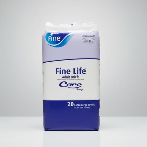 كرتون حفايض كبار السن فاين اكس لارج مفتوح 80 حبة