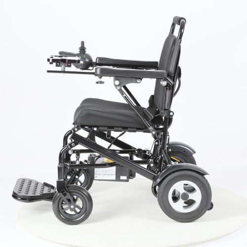 كرسي متحرك كهربائي خفيف الوزن قابل للطي مقاس 46 سم...