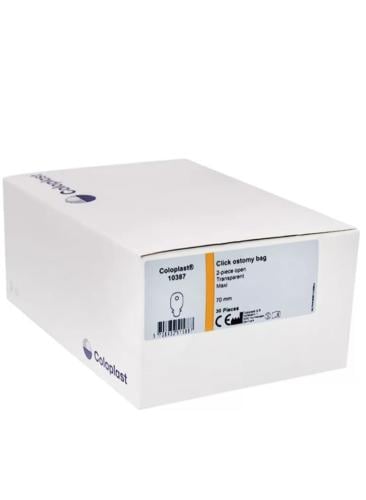 كيس فغرة مفتوح من كولوبلاست – مقاس متوسط (70 مل)