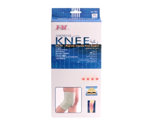 دعامة الركبة AS-701 مع حلقة سيليكون لدعم وتثبيت ال...