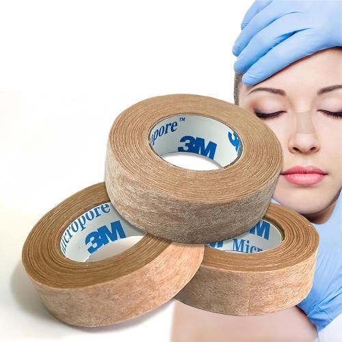 شريط لاصق جراحي 3M مايكروبور بلون بيج، لا يسبب الح...