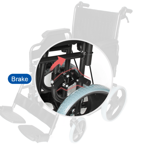 كرسي متحرك طبي قابل للطي KY904ABJ-46 | عملي وخفيف...