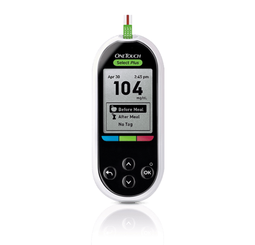جهاز فحص السكر ون تاتش سيلكت بلس – OneTouch Select...