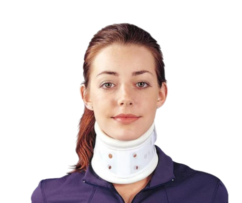 مشد رقبة بلاستيك OH-001 لتثبيت الفقرات ودعم الرقبة...