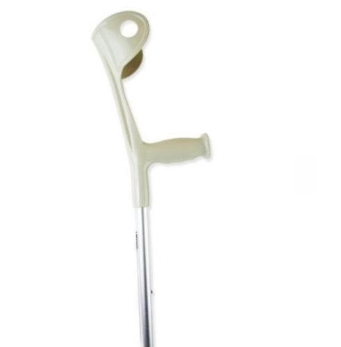 عصا مشي طبية بدعم المرفق – قاعدة ثابتة عريضة