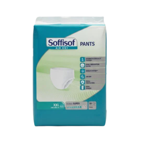 حفاض كلوت سوفيسوف لكبار السن – مقاس XXL (عبوة 10 ق...