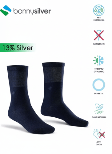 جوارب بوني سيلفر الطبية لمرضى السكري بخيوط الفضة 1...