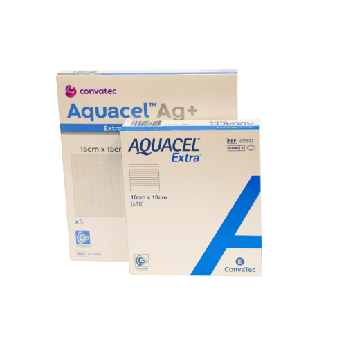 ضمادة أكواسيل بالفضة لتطهير الجروح بتقنية الهايدرو...